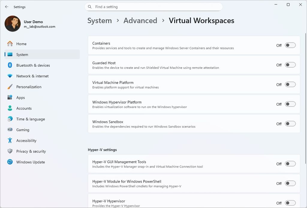Windows 11 Virtual Workspaces