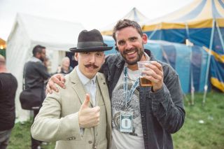 James Scarlett with Jamie Lenman