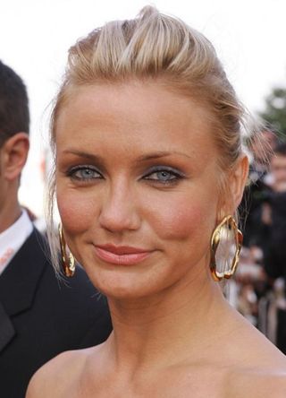 American actress Cameron Diaz (Fiona's voice) attends the premiere of Andrew Adamson, Kelly Asbury and Conrad Vernon's animation movie "Shrek 2", in competition at the 57th Cannes film festival.