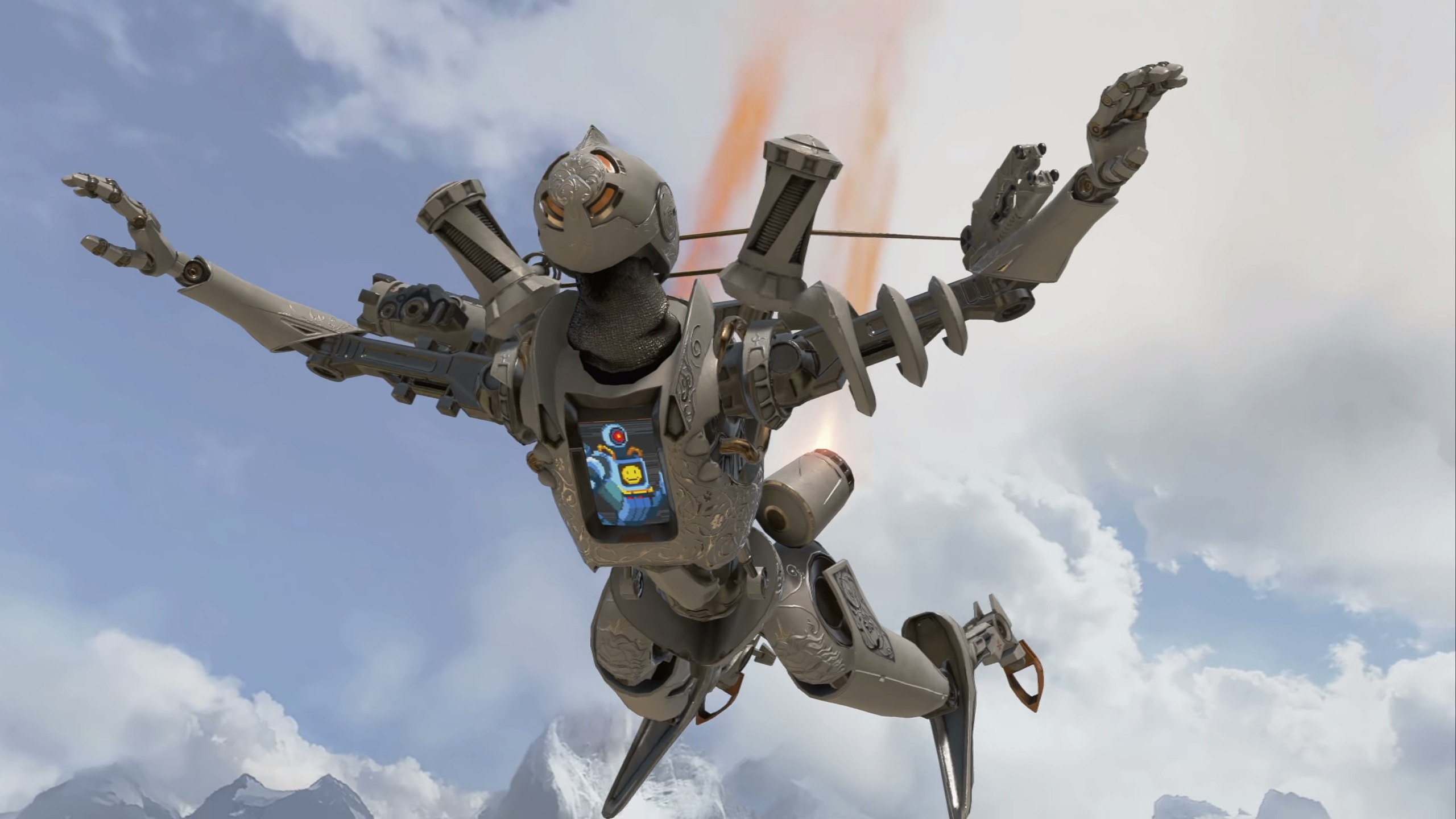 Featured image of post Apex Legends Pathfinder War Machine Always thought there should be a skin opposite to war machine so i made one