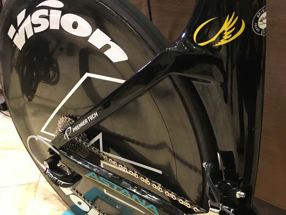 Astana will use Vision disc wheels