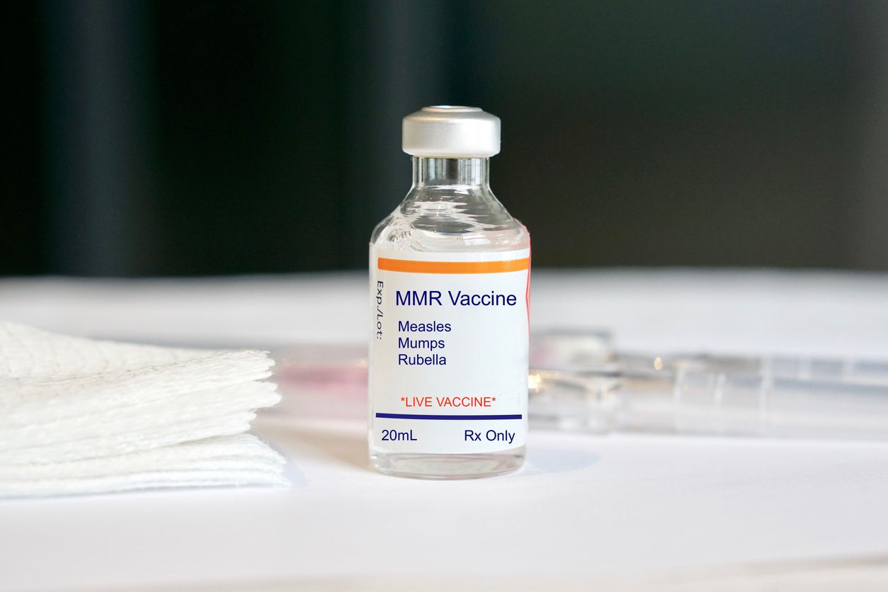 MMR vaccine.