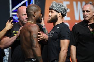 UFC 265 Weigh Ins as Bobby Green and Raphael Fiziev face off