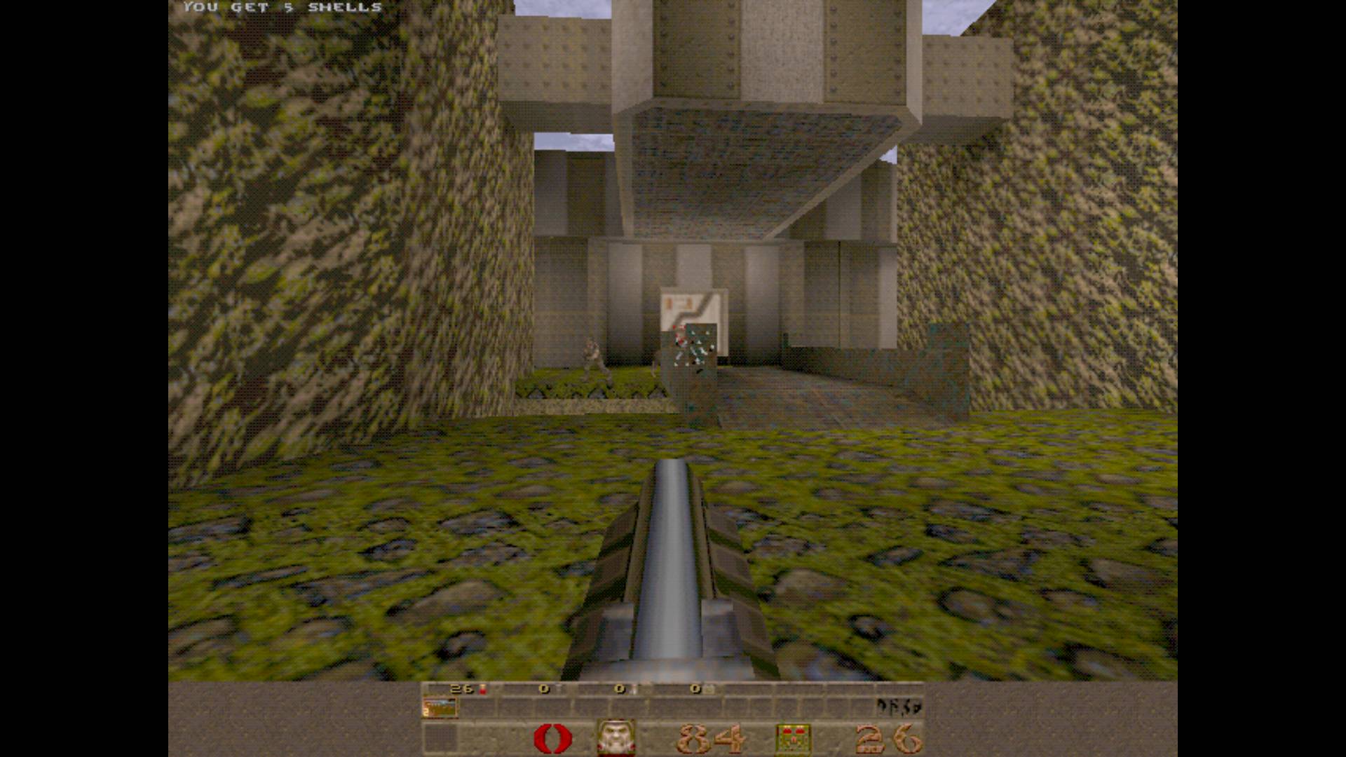 Simulation of Quake gameplay on 3DFX Voodoo FPGA core.