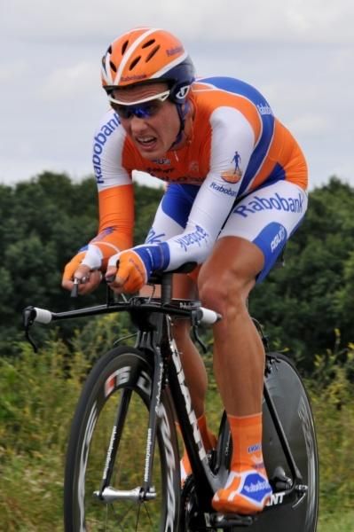 Dutchman Sebastian Langeveld (Rabobank) finished in second place,