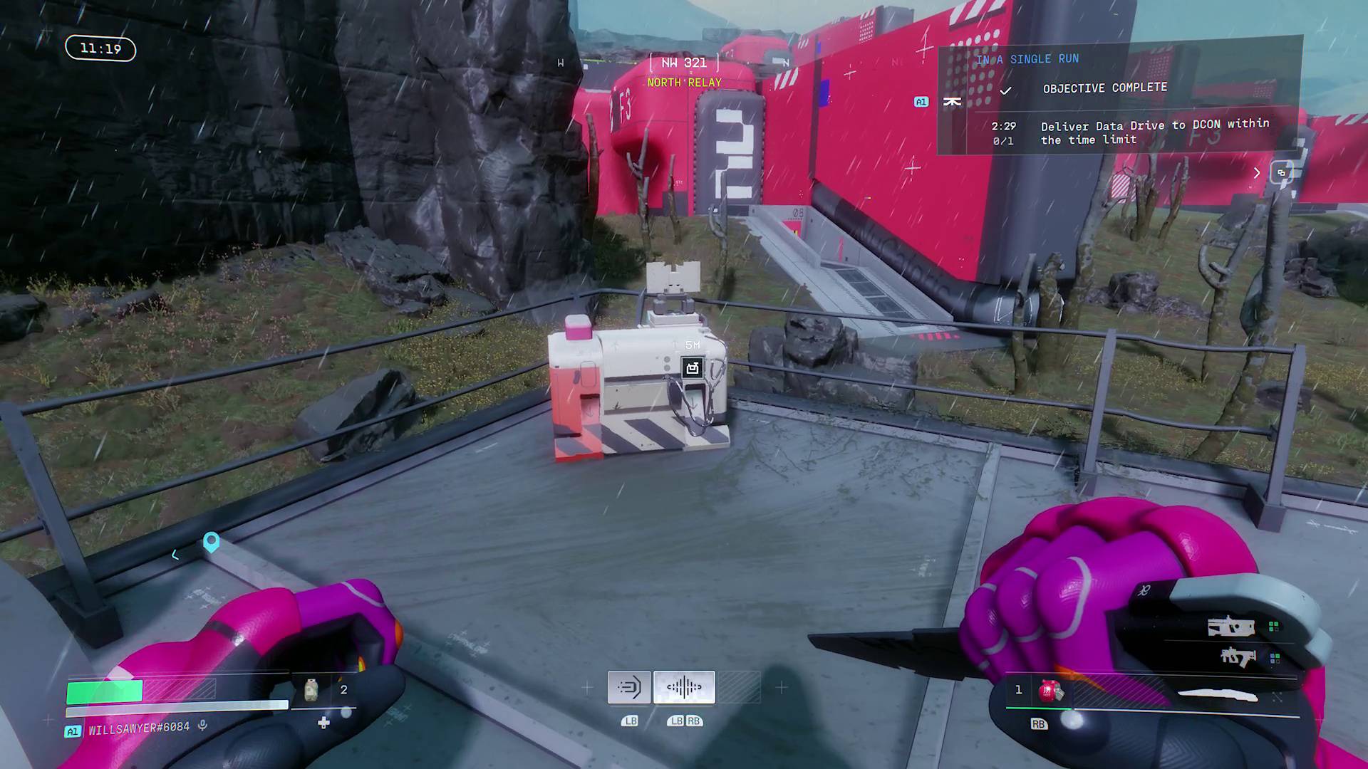 Marathon DCON machine on roof of a building in perimeter