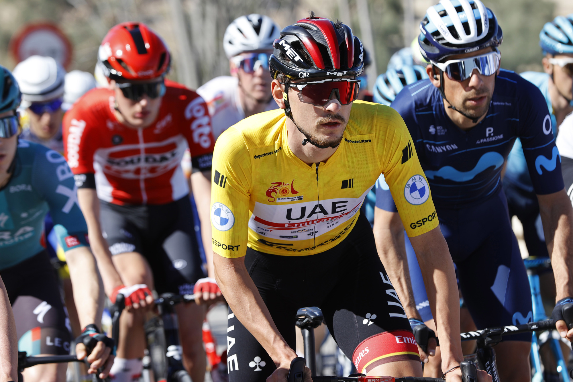 Vuelta a Andalucia - Ruta Del Sol 2022 - 68th Edition - 3rd stage Lucena - Otura 152,6 km - 18/02/2022 - Alessandro Covi (ITA - UAE Team Emirates) - photo Luis Angel Gomez/SprintCyclingAgency©2022