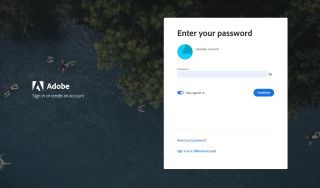 Adobe password