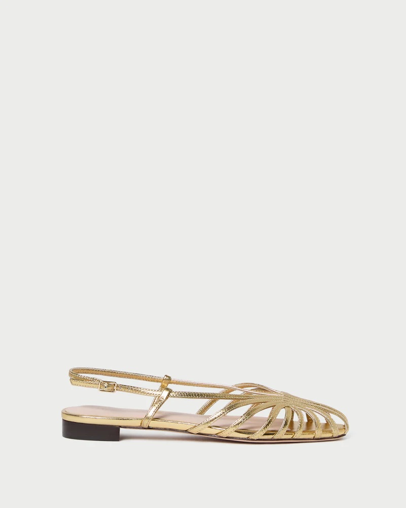 loefflerrandall gold sandal