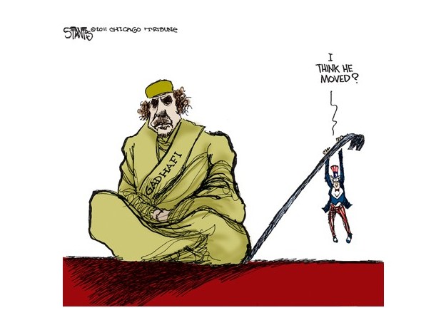 The U.S.'s influence in Libya