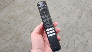 TCL QM8 Mini LED TV remote