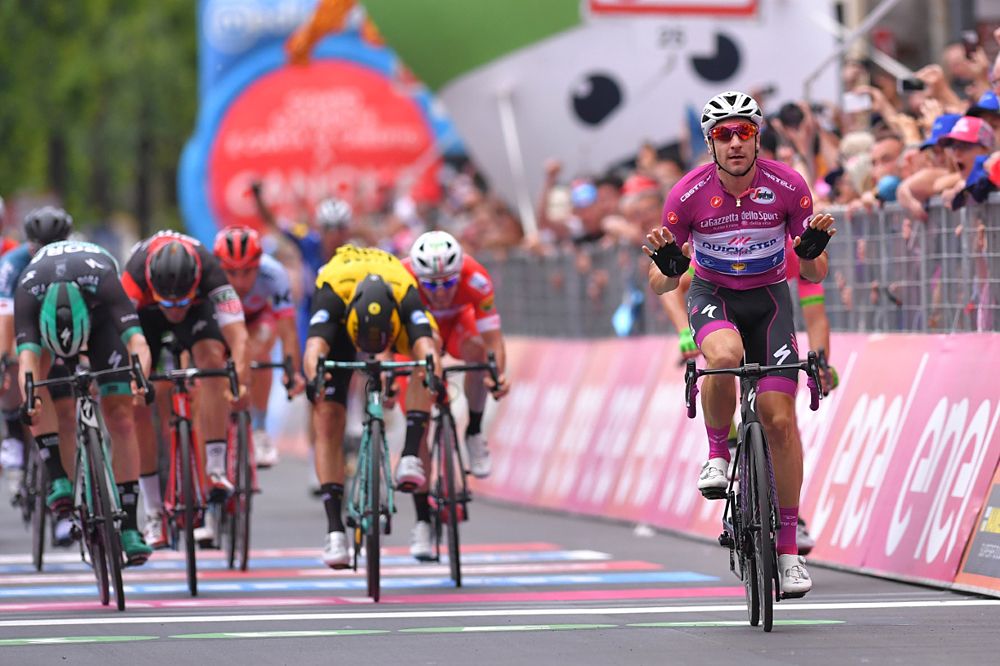 Elia Viviani (Quick-Step Floors) wins stage 13 of Giro d'Italia 2018