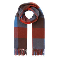 Whistles Checked Fringed Wool Scarf, was £85 now £68 | Selfridges