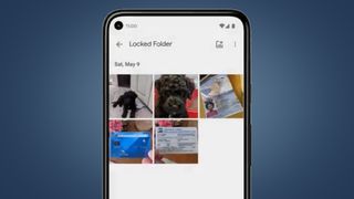 Google Photos locked folder