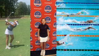 Millie competes at swimming and golf and loves both sports equally. She recently went to Pinehurst where she played in the USKG World Teen Championships
