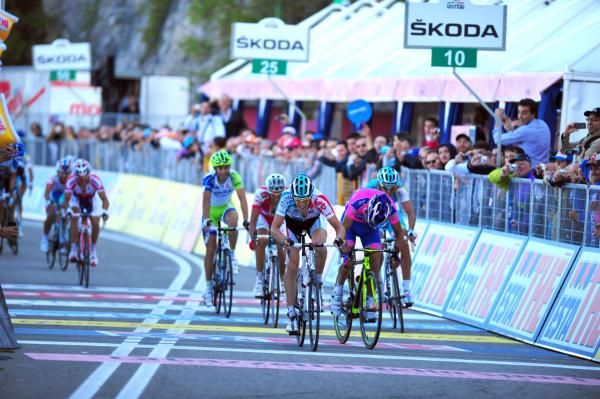 The very close finish