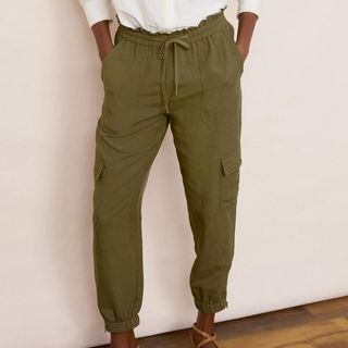 Helen Sketon's Wyse London khaki cargo trousers 