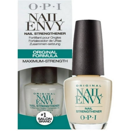 ($18 Value) Opi Original Nail Envy Nail Strengthener, Maximum Strength Formula, 0.5 Fl Oz