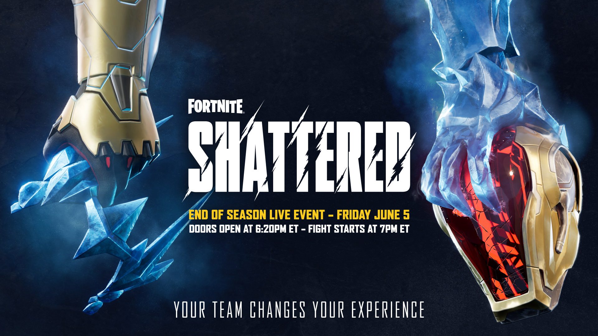 Fortnite live event Shattered
