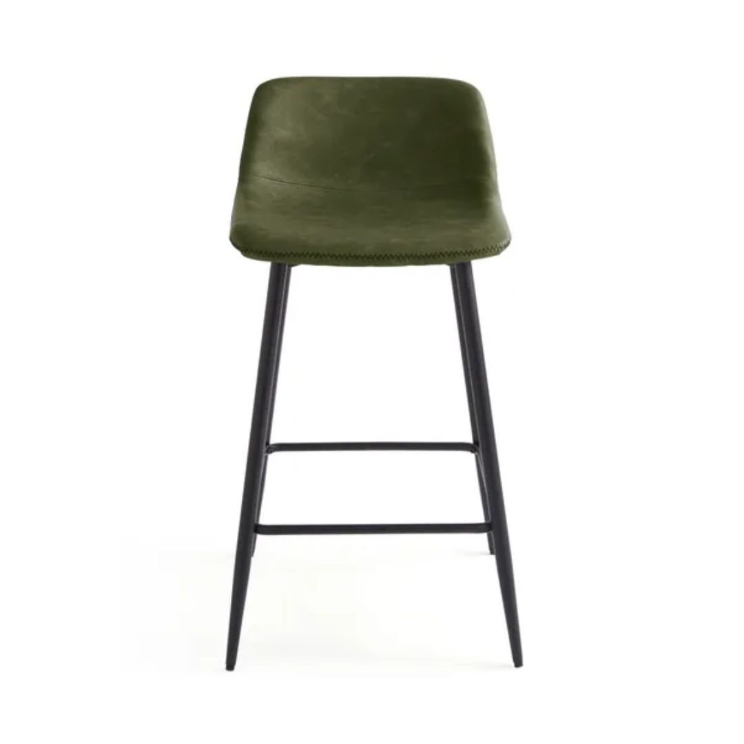 Jayden Counter Height Bar Stool, Faux Leather