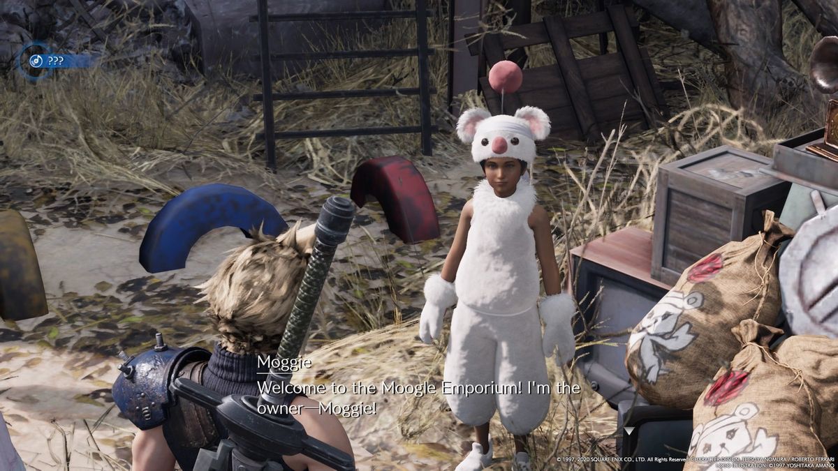 Ff7 Remake Moogle Emporium Welcome