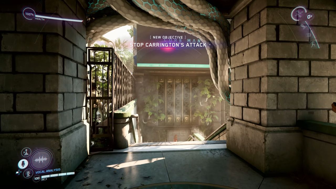 Perfect Dark trailer images in first person of stunning future Cairo arcology environments