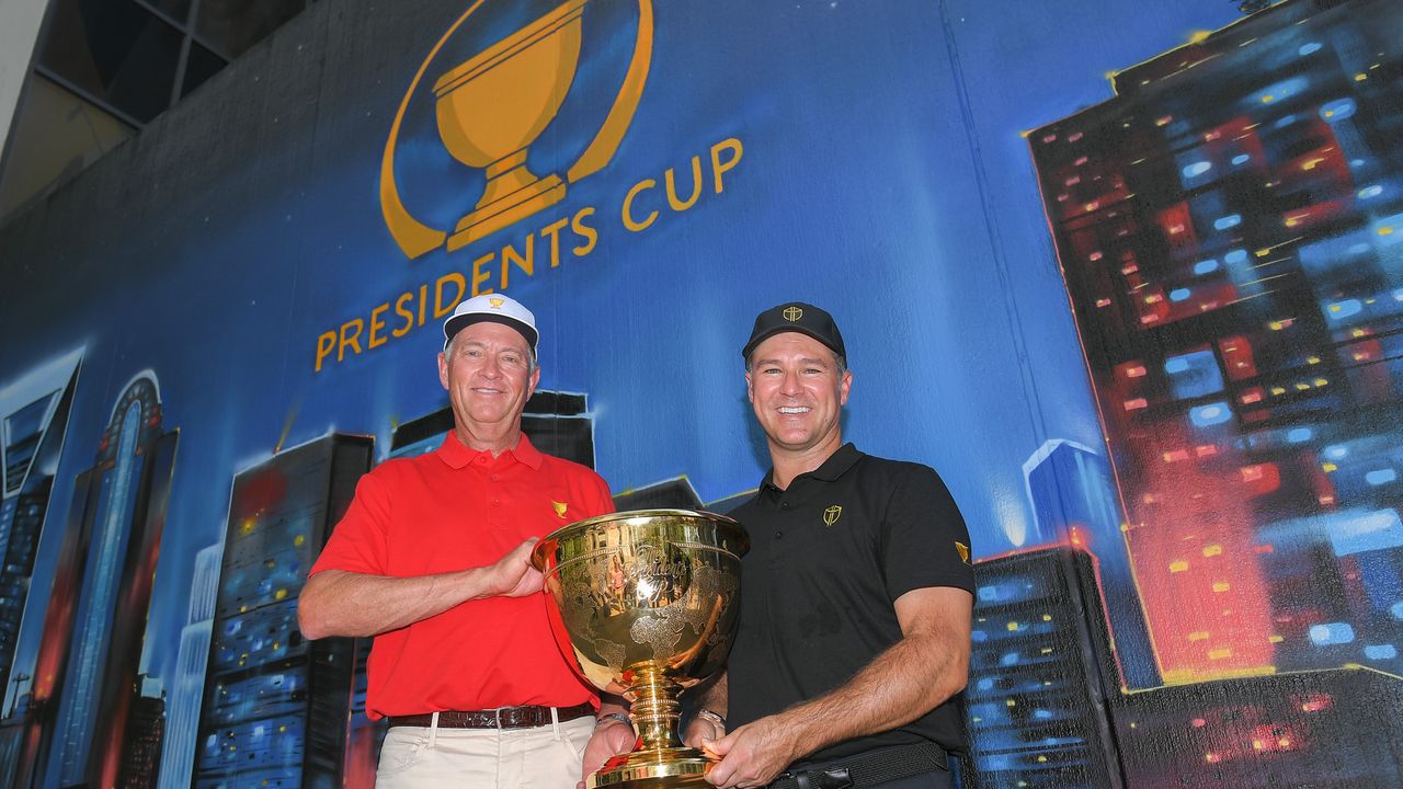 Davis Love III and Trevor Immelman will captain the teams in next month&#039;s Presidents Cup