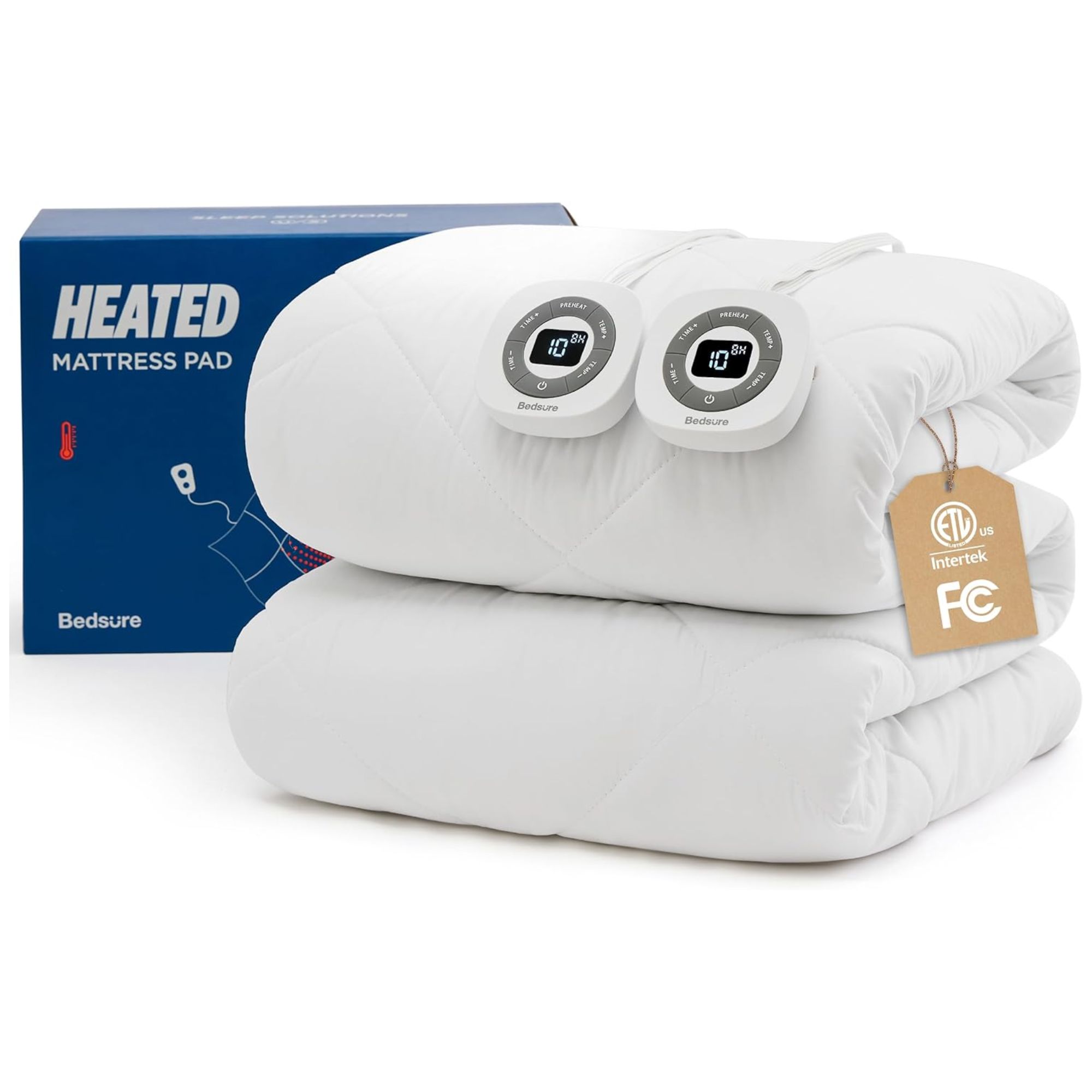 Heated mattress pad