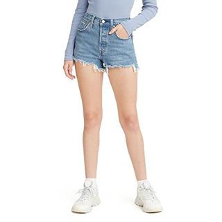 Levi's Womens 501 Original (also Available in Plus) Denim Shorts, Jazz Solo - Medium Indigo, 30 Us