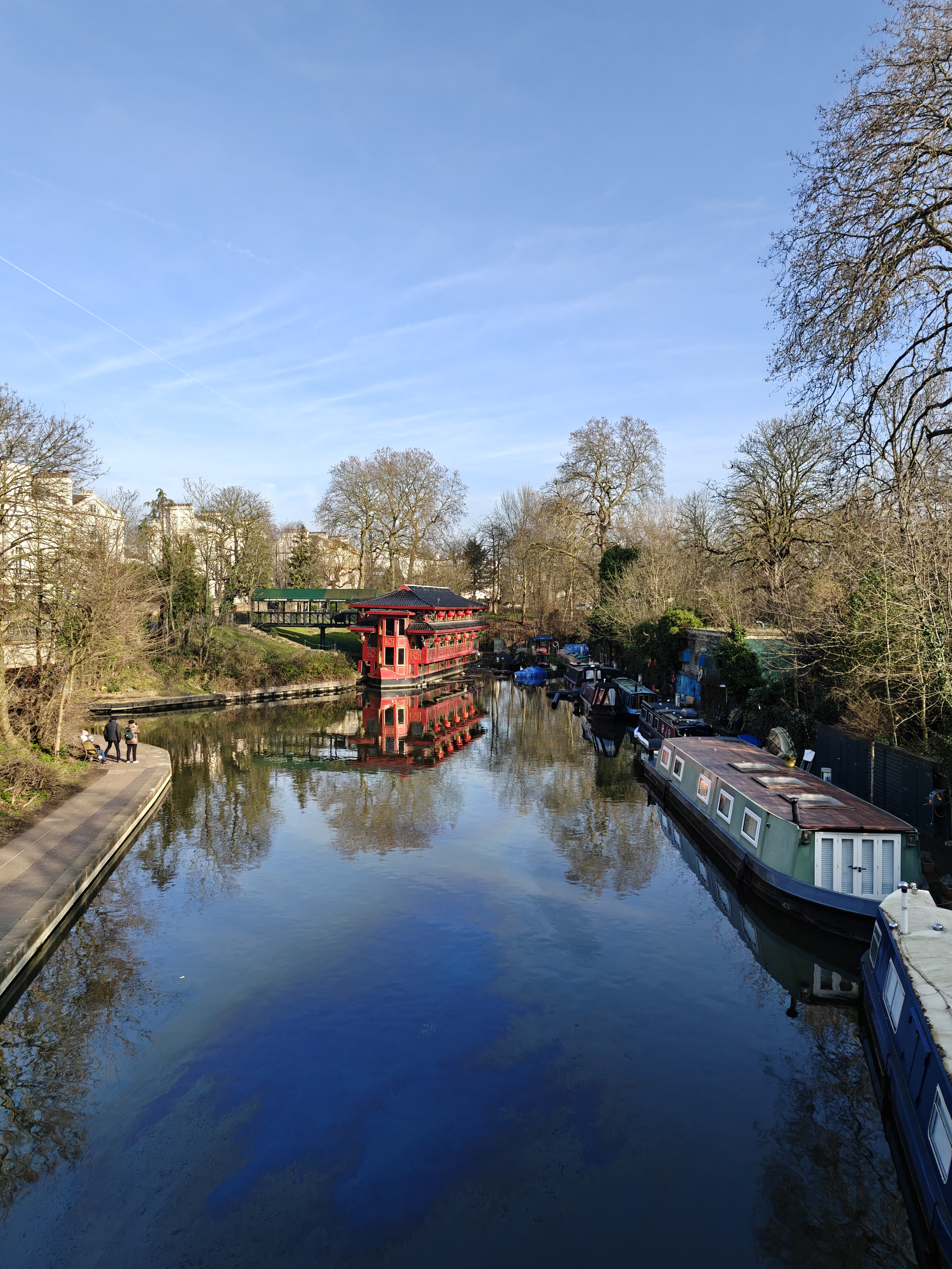 River with boats