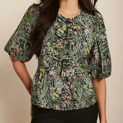 Mint Velvet Floral Print Shirt