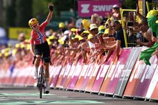 Sigrid Haugset wins stage 3 of the Tour de France Femmes 2026