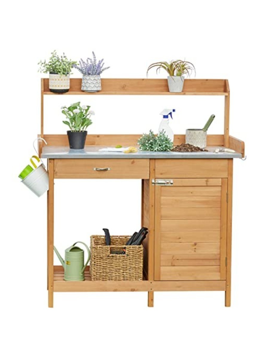 Yaheetech, Outdoor Garden Potting Bench