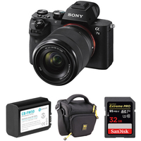 Sony A7 II + 28-70mm lens + accessories: $998 (was $1,598)