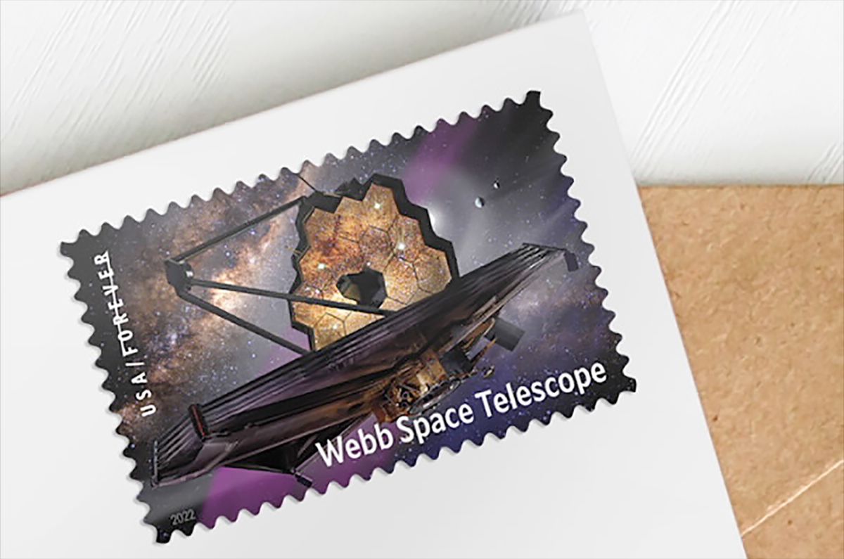 The public can now pre-order the U.S. Postal Service&#039;s new James Webb Space Telescope stamp to be released on Sept. 8. 