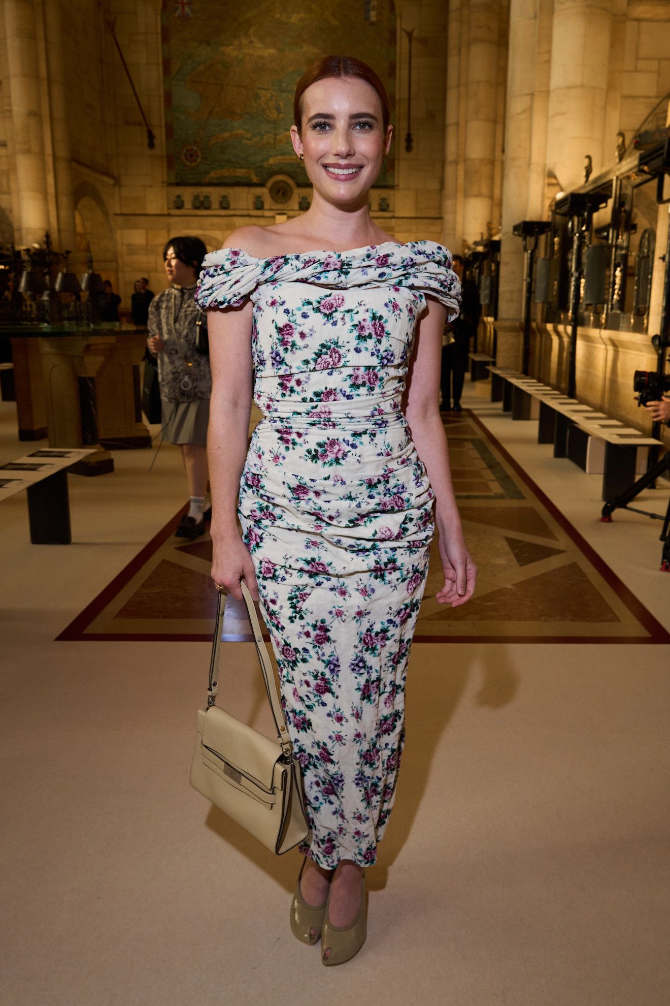 Emma Roberts at Tory Burch S/S 26 runway show