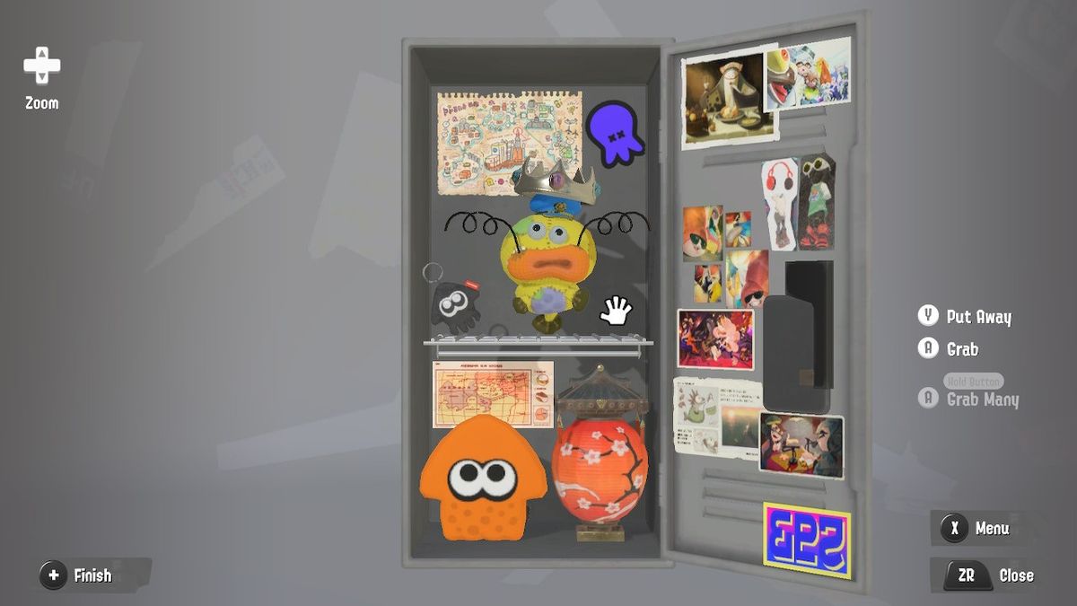 Splatoon 3 Locker guide: How to get decorations and customize your ...