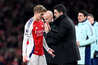 Mikel Arteta and Martin Odegaard have enjoyed a close-knit relationship at Arsenal