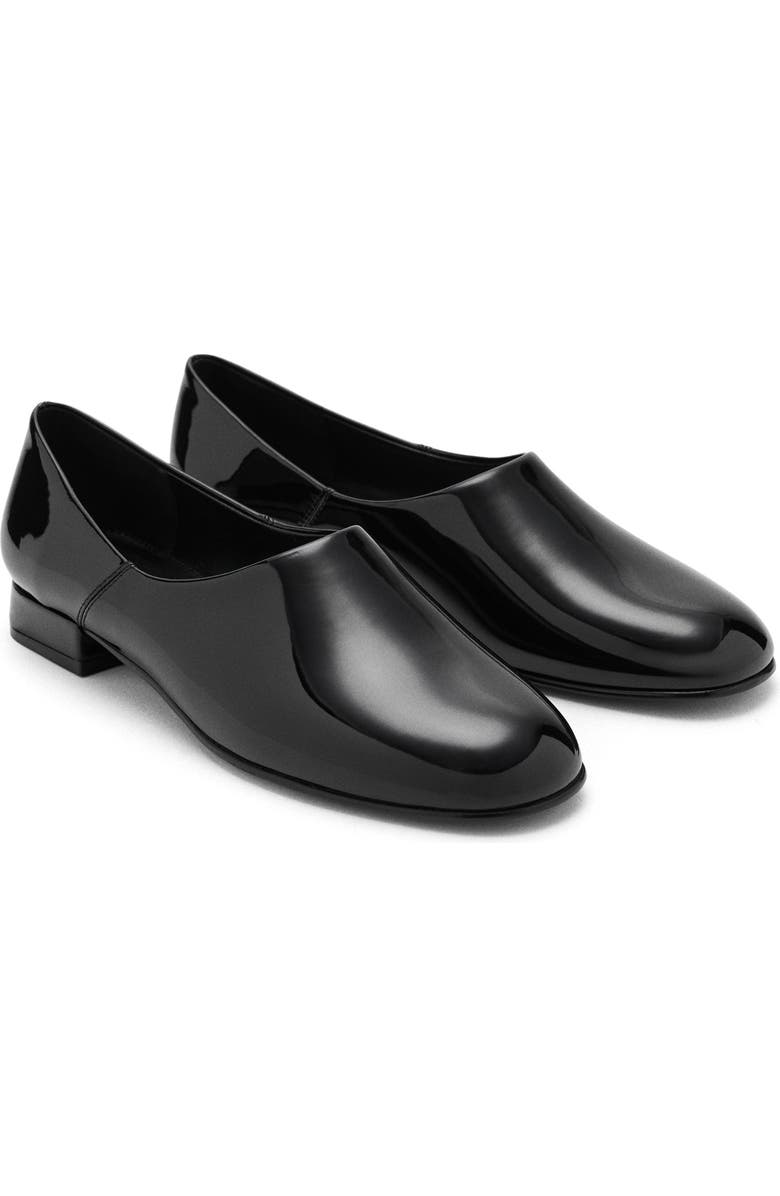 Patent Faux Leather Flat
