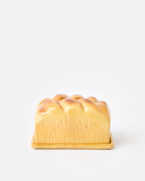 Brioche Ceramic Butter Dish