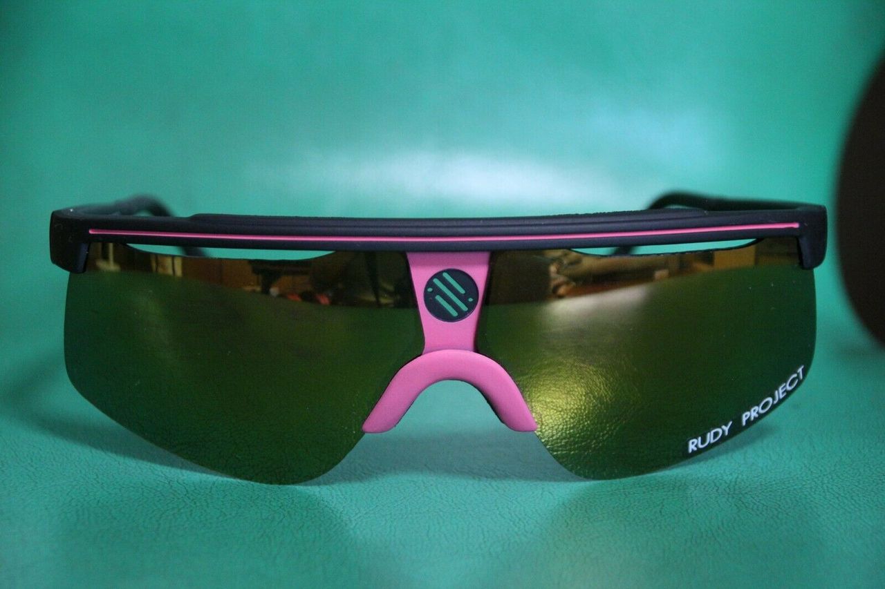 This 1987 Rudy Project Explorer model, found on eBay, comes in a fantastic pink colourway