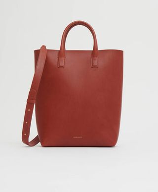 North/south Tote - Brandy / Flamma