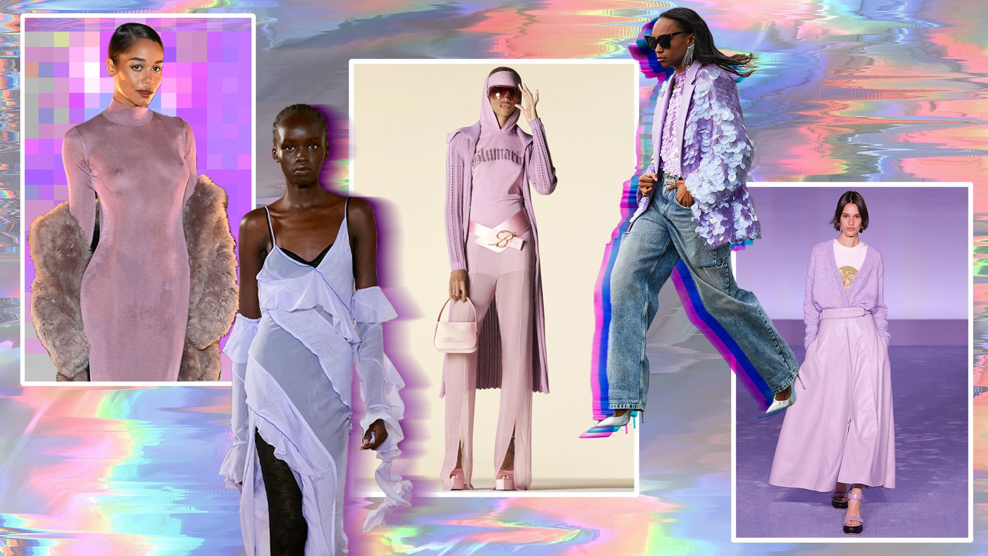 2023's "Digital Lavender" Color Trend Is Taking Over Marie Claire
