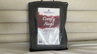 Slumberdown Cosy Hugs Heated Blanket in its bag