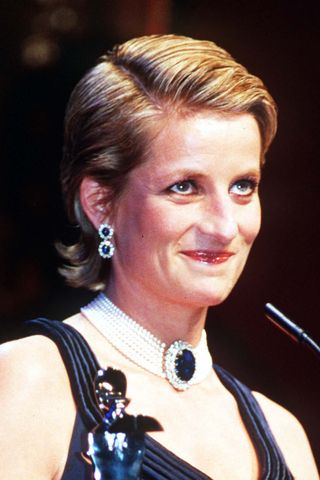 Princess Diana in New York at The Council for Fashion Designers of America Ball