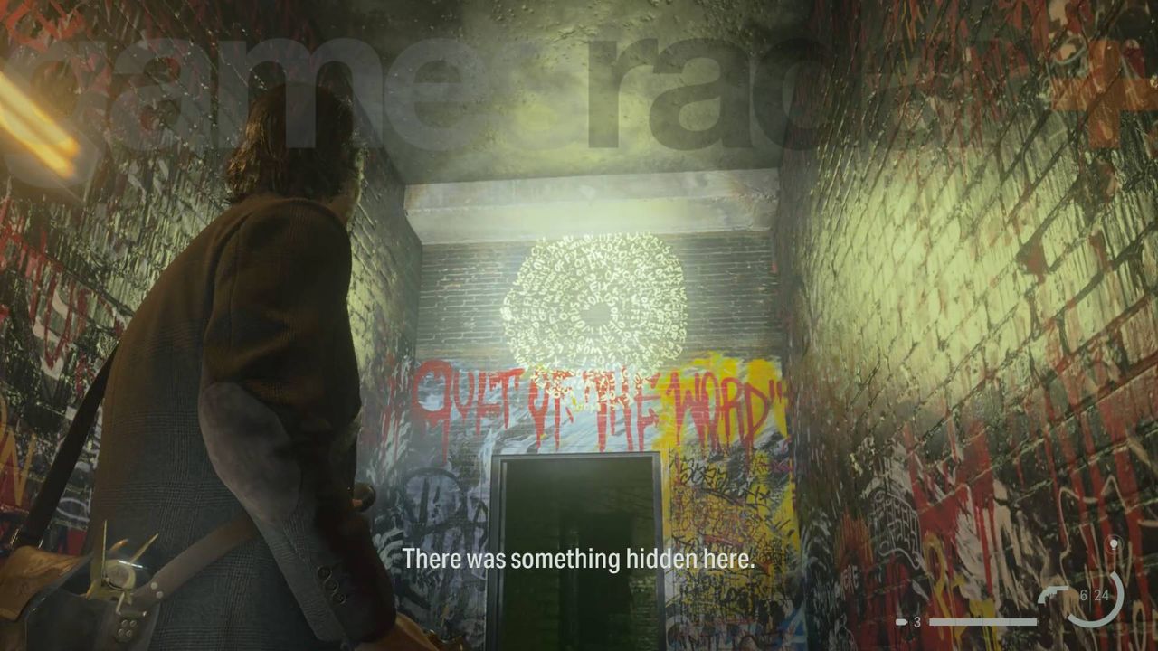 Alan Wake 2 words of power dark place