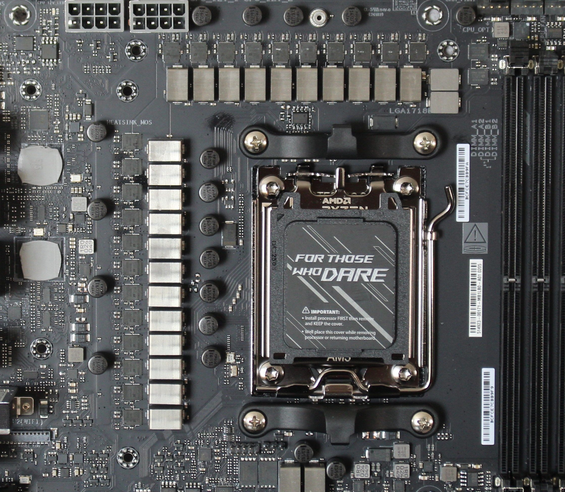 Asus ROG Crosshair X870E Extreme - VRM