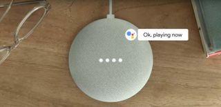 Google Play Mini and Google Assistant