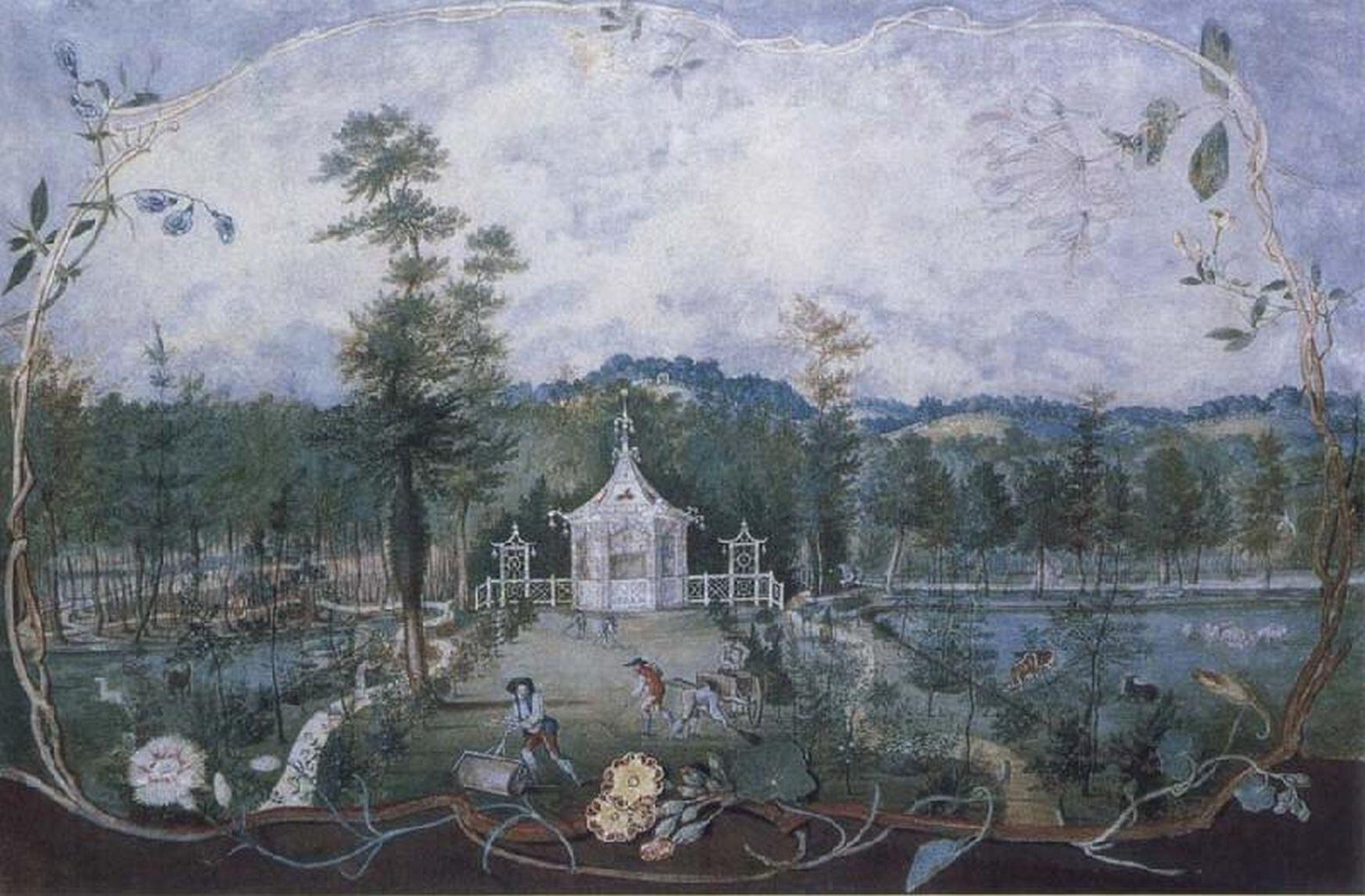 Thomas Robins the Elder, The Chinese Kiosk, Woodside, Old Windsor