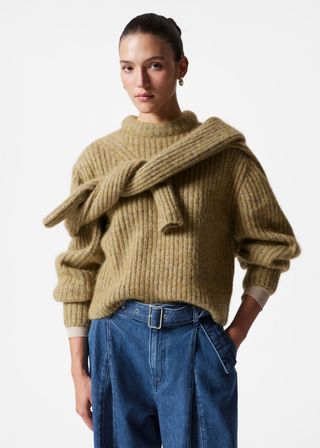 Rib-Knit Jumper